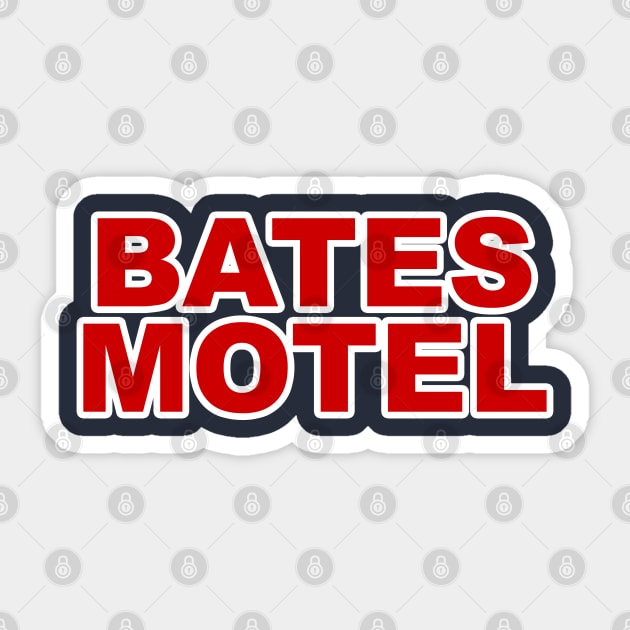 Bates Motel Sticker by nickmeece